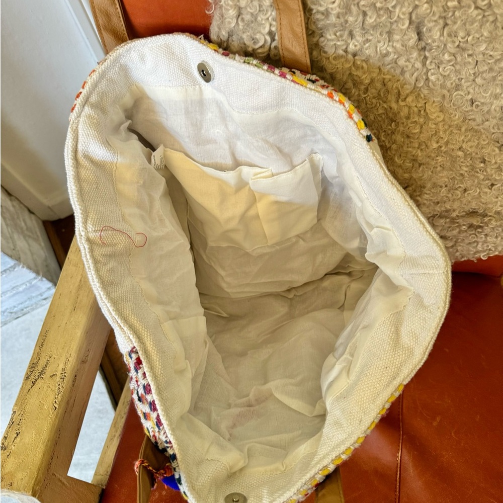 Boho Chevron Spa Beach Tote Bag - image 3